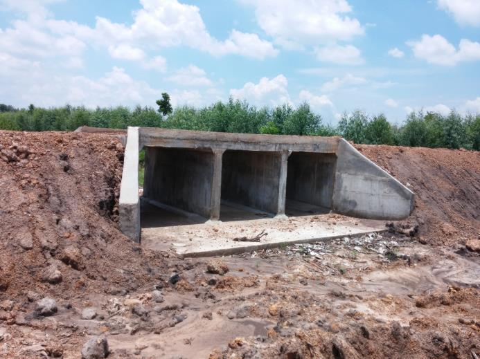Rail drainage structures Jiribham Imphal