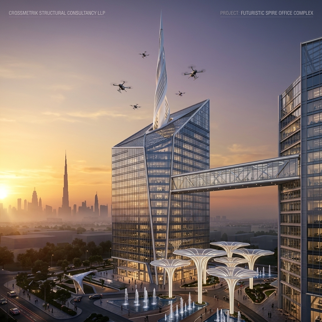 Crossmetrik Signature Skyscraper - Arenco Concept Design